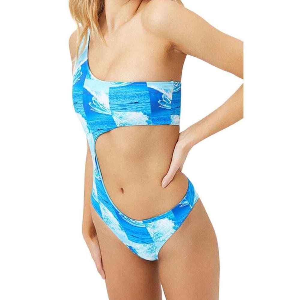 Frankie’s Bikini Cash One Piece Swimsuit Size Small NWT